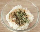 鮭と3種のきのこの甘辛丼作り方1写真