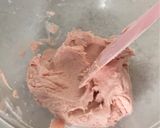 材料４つとろけるいちごミルククッキー作り方2写真