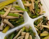 【幼児食】ほうれん草としめじのバター醤油作り方5写真