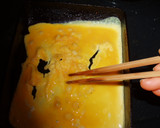卵一個でしっかり厚い玉子焼き作り方5写真
