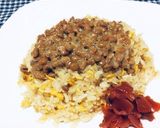 炒飯ni納豆あと乗せしただけ作り方2写真