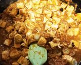 大豆ミートの四川風麻婆豆腐作り方7写真