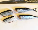 作り置きに☆ 秋刀魚の辛味噌漬け焼き作り方2写真