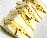ふじっこ煮でふんわりだし巻きサンド作り方6写真