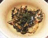 桑の葉まぶしサケご飯作り方2写真