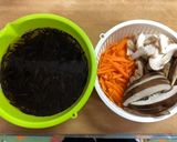 ひじきと煎り大豆の煮物☆作り方1写真