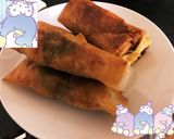 海老と大葉のもっちり蓮根春巻き作り方7写真
