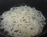 小倉駅名物かしわうどん作り方4写真