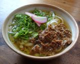 小倉駅名物かしわうどん作り方6写真