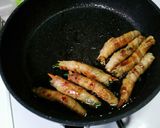 インゲンとエノキの豚バラ巻き。作り方6写真