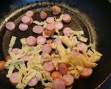 チンゲン菜の五目塩胡椒炒め作り方3写真