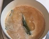 秋鮭とキノコの酒粕煮込みうどん鍋作り方4写真