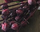 りんごとローゼルのジャム作り方1写真
