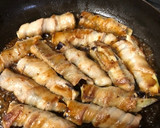 ナスの豚肉巻き作り方5写真