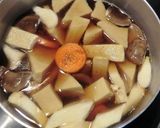 だし醤油で高野豆腐とエリンギの、さっと煮作り方5写真