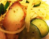 ズッキーニとチキンのバジルパスタ作り方4写真