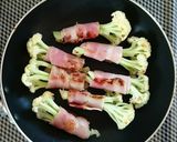 お弁当にも☆カリフローレのベーコン巻き。作り方5写真