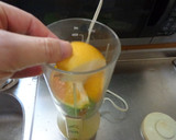 最速の梨とかぼすのスムージー作り方8写真