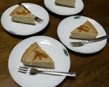 ビーガン☆柚子の豆腐チーズケーキ#冬至作り方13写真