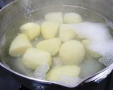 オイルサーディンdeポテサラ♪作り方1写真