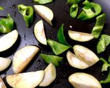 茄子と竹輪とピーマンの胡麻味噌炒め作り方4写真