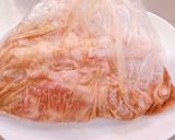 つけて焼くだけ♫もも肉のわさび醤油焼き作り方2写真
