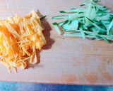 簡単！具だくさんのキンパ風 海苔巻き作り方1写真