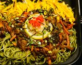 ホットプレート，野菜入り瓦そば！作り方7写真
