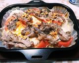 超簡単】ラクックで野菜たっぷり豚肉焼き作り方7写真