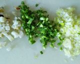 【男の料理】納豆炒飯作り方1写真