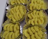 トースターで簡単♪絞りだしスイートポテト作り方3写真