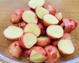 簡単 新じゃがde青のり煮ころがし作り方1写真