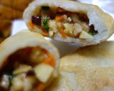 里芋のモチモチ餃子作り方6写真
