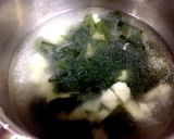 カリフラワーとワカメの中華スープ作り方3写真