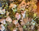 簡単パラパラ鶏肉と高菜の炒飯作り方5写真