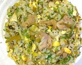 簡単パラパラ鶏肉と高菜の炒飯作り方8写真