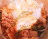 トロトロ白菜と鶏大根の煮物作り方4写真