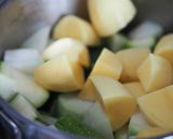 コールラビとズッキーニの塩昆布煮作り方2写真