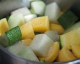 コールラビとズッキーニの塩昆布煮作り方3写真