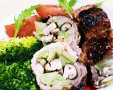 お年寄り絶讚シリーズ‼️豚肉ローズ巻き❗作り方7写真