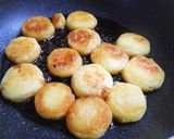とろーりチーズの甘辛じゃがもち作り方3写真