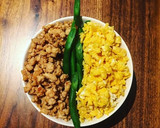 簡単◎お一人様用の鶏肉のそぼろ丼作り方7写真