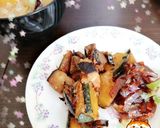 マクロビ☆なすとかぼちゃの味噌炒め作り方3写真
