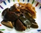 捨てないで！昆布と干ししいたけの佃煮作り方5写真