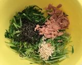 簡単5分♪水菜サラダ作り方3写真
