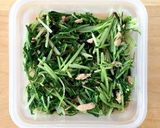 簡単5分♪水菜サラダ作り方4写真