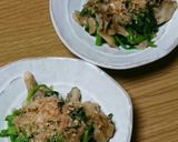 簡単❢舞茸とホウレン草のポン酢和え～♡作り方3写真