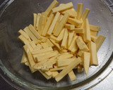 さつまいもと豚肉の炒め物作り方1写真