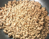 ふんわりたまごとひき肉のそぼろ丼作り方2写真