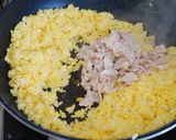 豚バラとオクラのピリ辛チャーハン作り方5写真